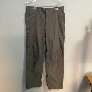 MEC Men's Gray Brown Nylon Pants Hiking Outdoors Size 36x32